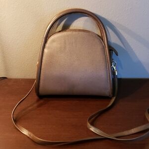 Stuart weitzman vintage handbag convertible tan